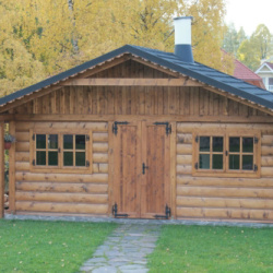 Cottage in the garden